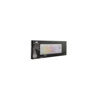Baracuda BGK-001114W KRILL-W fehér membrán 87 billentyű angol kiosztás RGB világítás USB 2.0 1.5 m #5
