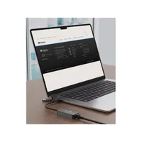 Sandberg 136-68 USB-C-A 2,5 Gbps adapter, RJ45, alumínium tokozás, 15 cm kábel, RTL8156B #3