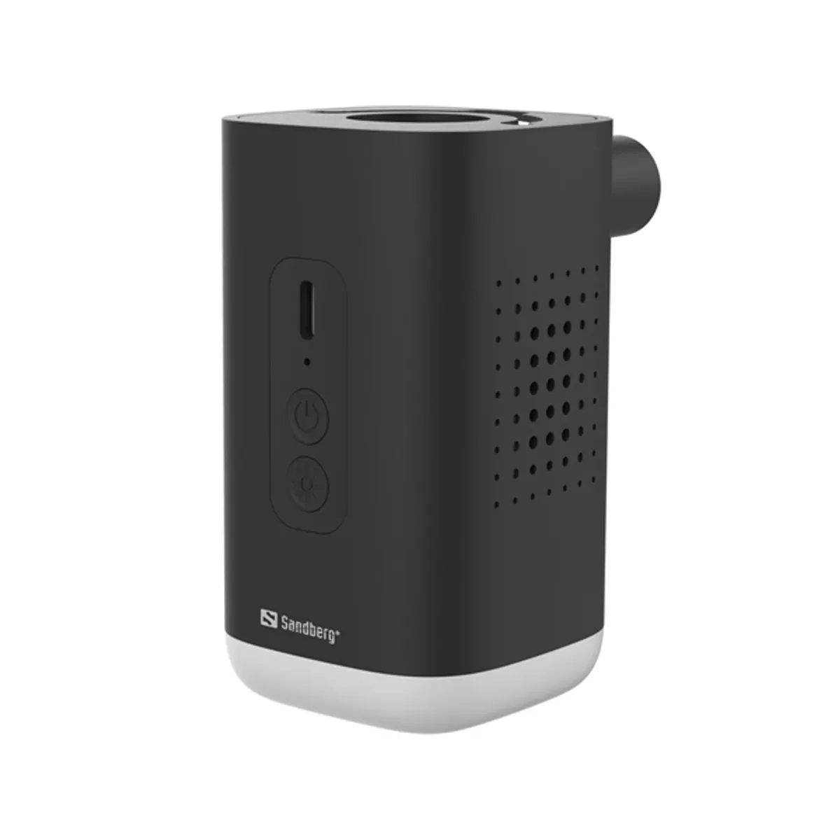 SANDBERG 420-93 Mini Air Pump Lantern Akku 1200mAh USB-C töltés 1-2 óra Fújás idő 15-20 perc Lámpa 3 mód #1