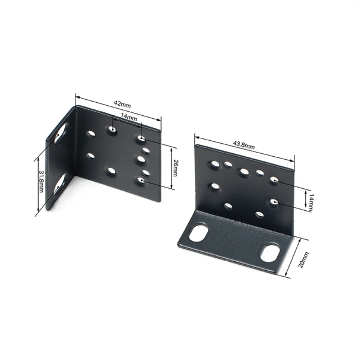 TP-LINK RACKMOUNT KIT-19 Rackmount készlet fém fekete #2