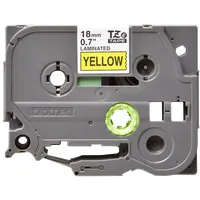 Brother TZE-641 laminált szalag 18mm 8m sárga alapon fekete #2