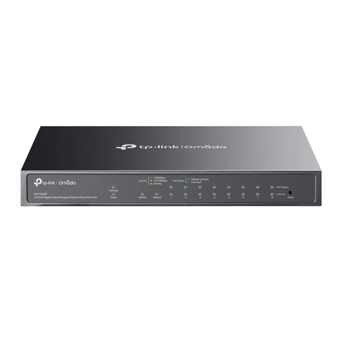 TP-LINK ES210GMP Omada 10-portos Gigabit Easy Managed Switch 8x PoE #1