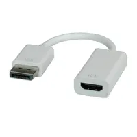 Roline 12.03.3134-10 DisplayPort-HDMI átalakító DisplayPort Male HDMI Female
