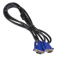 AKYGA AK-AV-14 VGA kábel 5 m fekete DSUB-DSUB ferriteszűrős aranyozott dugók #1