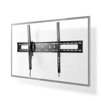 NEDIS TVWM2170BK billenthető fali TV-tartó 60-100" VESA 200x200-900x600 75 kg dönthető 15 szintjelző gyorskioldó kábelek #3