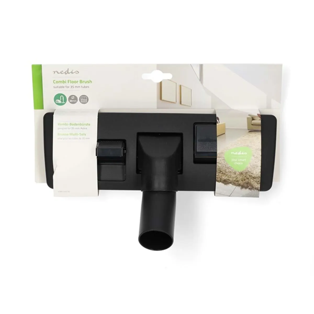 Nedis VCBR110CF35 univerzális kombinált padlókefe 35 mm #4