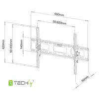 Techly ICA-PLB 131L falitartó 600x400mm VESA #4