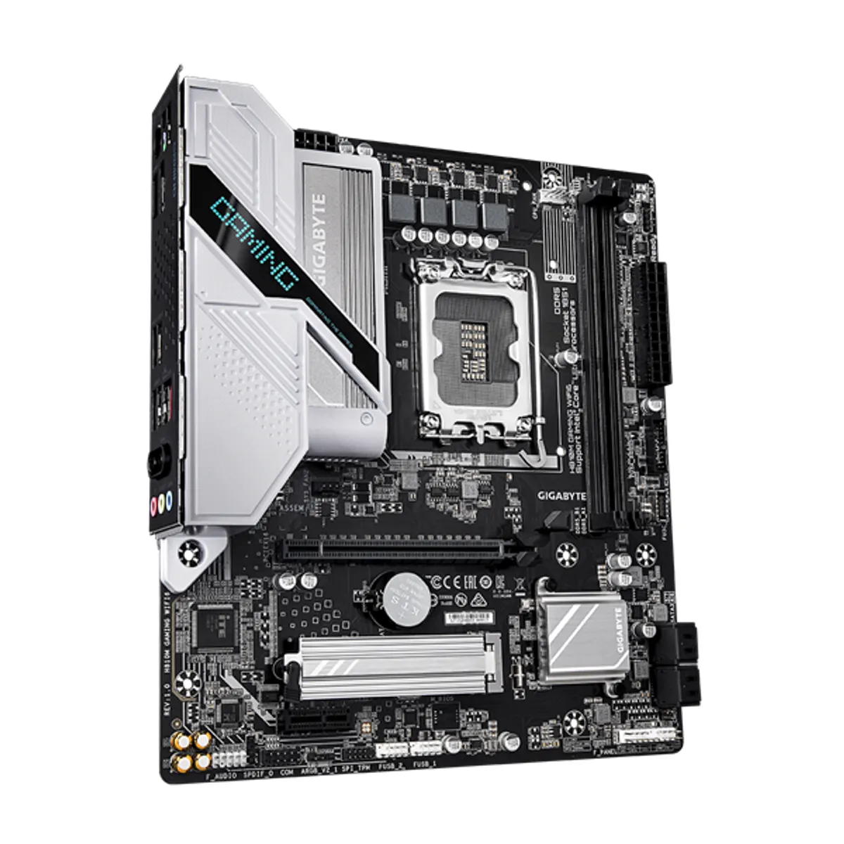 Gigabyte H810M GAMING WIFI6 H810M Gaming WiFi6 DDR5 128 GB 6400 MTs 2.5GbE HDMI 2.1 M.2 PCIe 4.0 Micro ATX #1