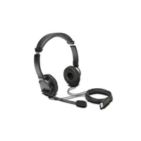Kensington K97601WW USB A fejhallgató mikrofonnal 40 mm hangszórók passzív zajszűrő mikrofon 1,8 m USB kábel 94 dB-re korlátozott hangerő Windows Mac #3