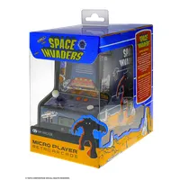 MY ARCADE DGUNL-3279 Space Invaders Micro Player 6.75" kijelző micro USB vagy 4x AA tápellátás 3,5 mm fejhallgató-csatlakozó hangerő-szabályzó #8