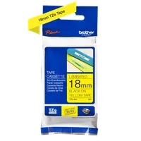 Brother TZE-641 laminált szalag 18mm 8m sárga alapon fekete #3