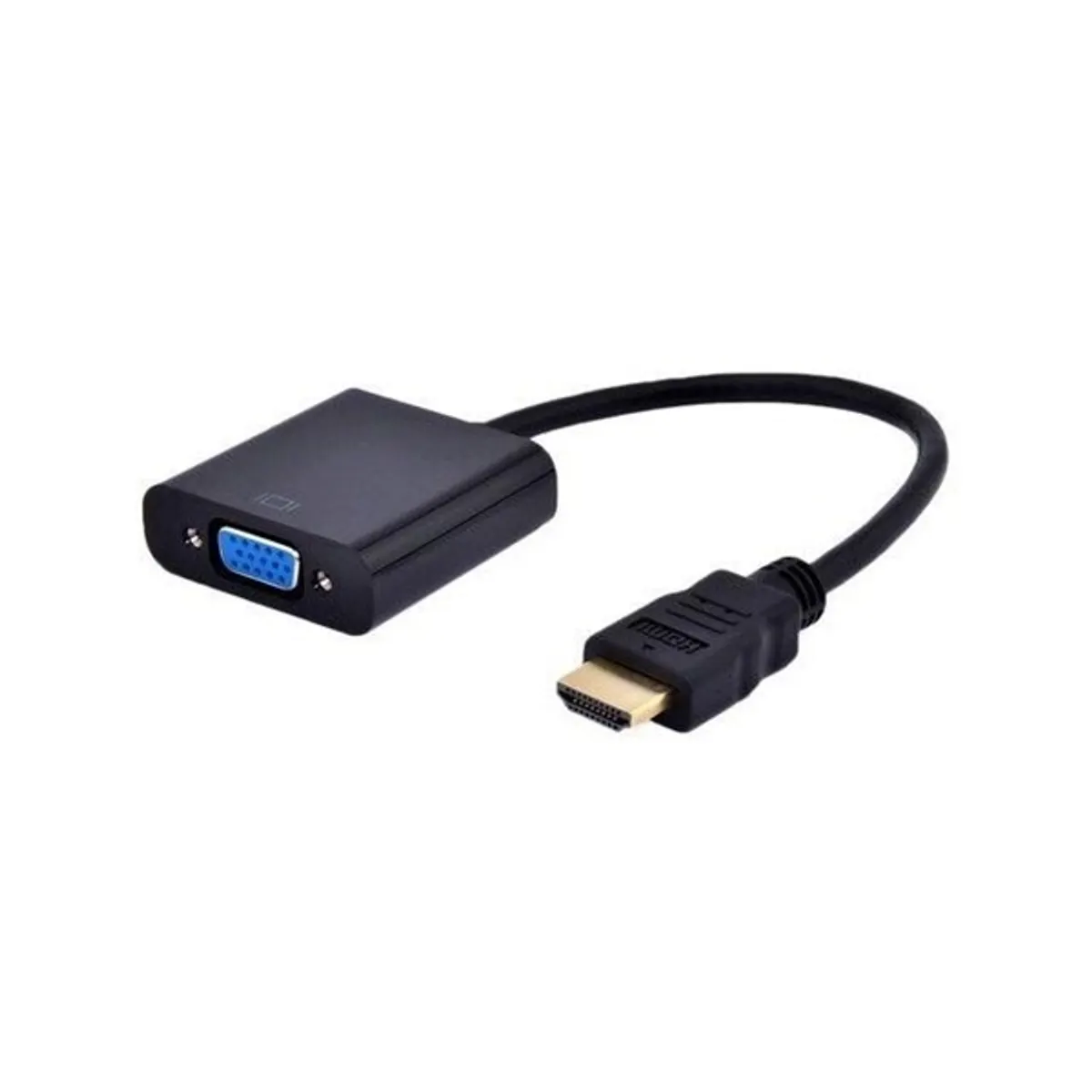 Gembird A-HDMI-VGA-04 HDMI-VGA átalakító 0,15 m HDMI 1.4 fekete #1