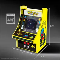 MY ARCADE DGUNL-3290 Pac-Man 40th Anniversary Micro Player 6.75" #9