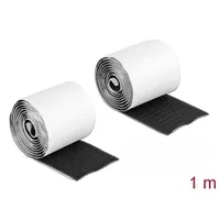 Delock 19063 öntapadós tépőzáras szalag 1m x 50mm fekete #1