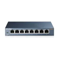 TP-LINK TL-SG108 asztali switch 8 portos Gigabit nem menedzselhető Auto-MDI-MDIX