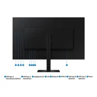SMG MON LS37D800UAUXEN monitor 37" UHD 3840x2160 VA 60Hz 5ms HDR 100x100 VESA HDMI DP USB-C LAN #9