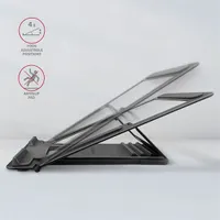 Axagon STND-L notebook állvány 10"-16" alumínium, négy állítható pozíció, 90-113 mm, csúszásmentes bevonat #2