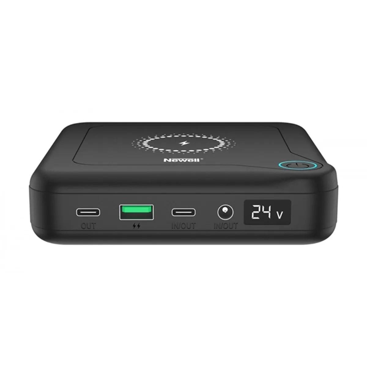 NEWELL NL2680 GP12 powerbank 24000 mAh PD60W 10W vezeték nélküli töltés 8 adapter LED kijelző #4
