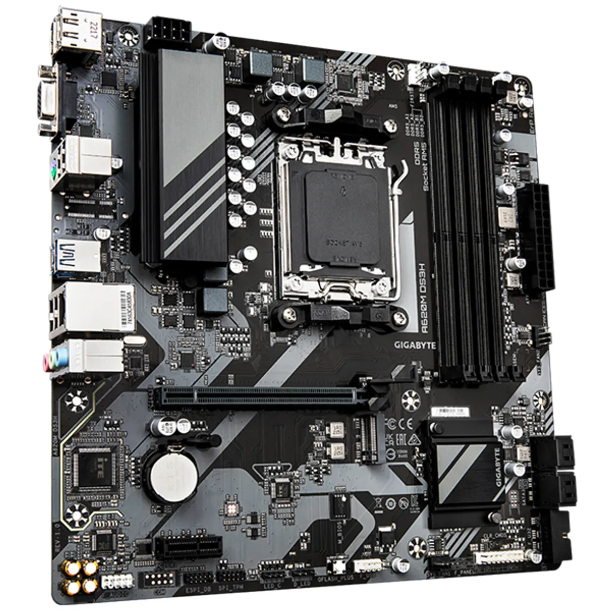 GIGABYTE A620M DS3H AM5 DDR5 mATX PCIe 4.0 M.2 #1