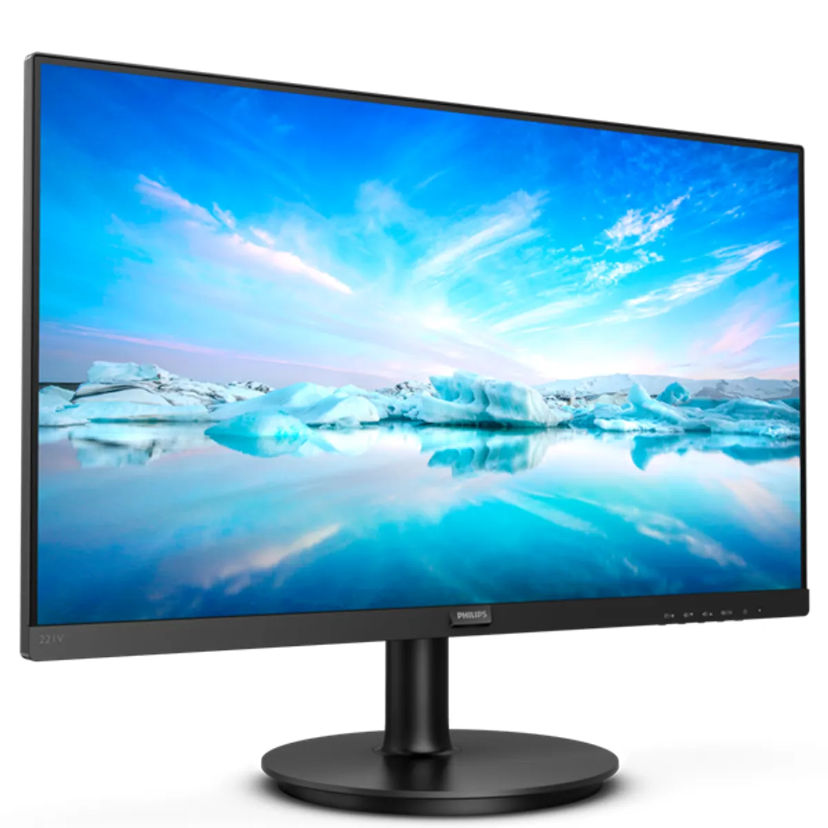 PHI MON 221V8A00 21.5" VA 1080p 75Hz 4ms Beépített tápegység 250 nit 3000:1 HDMI D-Sub fejhallgató kimenet hangszóró Dönthető VESA 100x100 Fekete #4