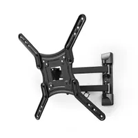 NEDIS TVWM1530BK szabadon mozgatható tv-tartó 23"-55", 30 kg, VESA 100x100 200x100 200x200 300x300 400x200 400x400, 3 forgáspont, 180 fok #2