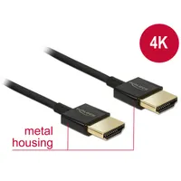 DELOCK 84773 HDMI-A-male 2 m fekete #1