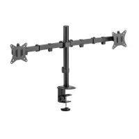 SBOX SBOX LCD-352/2-2 asztali duál monitor tartó 17"-32", max 9 kg/monitor, VESA 75x75-100x100 #1