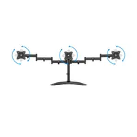 MULTIBRACKETS 7350073733392 M Deskstand Basic Triple 15-27" 3 képernyős asztali tartó fekete #9