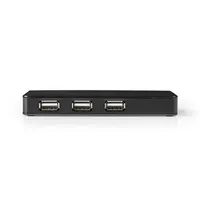 NEDIS UHUBU2730BK 7 portos USB hub USB 2.0 külső tápellátás #3