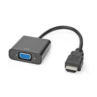Nedis CCGB34900BK02 HDMI-VGA adapter kábel 0,20 m fekete #3