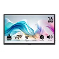MSI DT 9S6-3PE50M-001 kijelző 15.6" IPS FHD 60 Hz 4 ms 250 lumen hangszóró VESA 75x75 fekete HDMI 2.0b USB-C 2x DP 1.2a alt mód 15W PD