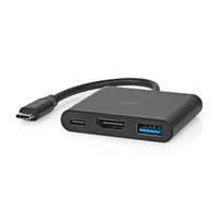 NEDIS CCGB64770BK01 USB C 3 portos adapter HDMI 4K@30Hz USB A USB C 3.2 Gen1 #4