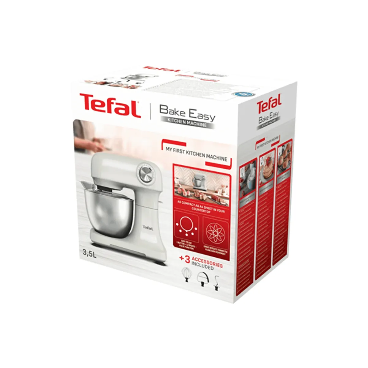 TEFAL QB140AF0 Bake Easy 3in1 Konyhai robotgép 500 W 3,5 L 12 sebességfokozat #4