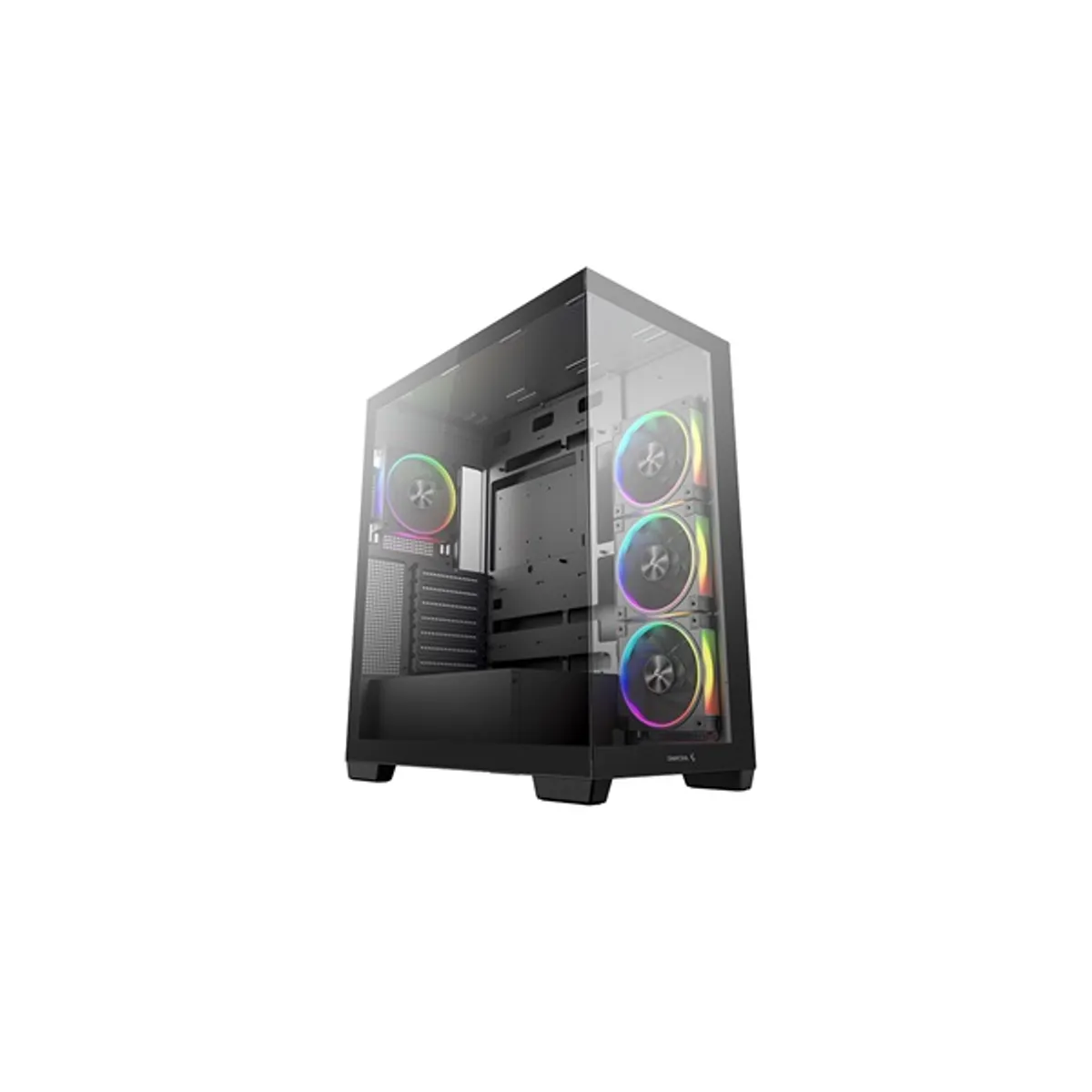 DeepCool R-CG580-BKADA4-G-2 CG580 4F V2 ATX ARGB PWM 4x120mm edzett üveg #1