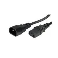 ROLINE 19.99.1530 IEC C13-C14 3m fekete