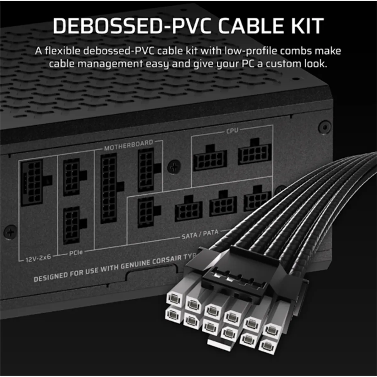 Corsair CP-9020265-EU HX1000i SHIFT Cybenetics Platinum teljesen moduláris zero RPM mód 1000 W iCUE Link #8