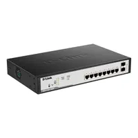 D-Link DGS-1100-10MPV2/E 10-portos PoE webes menedzselt switch 2x SFP