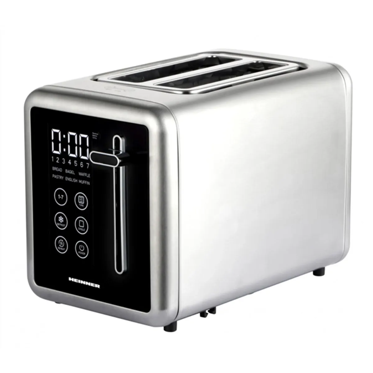HEINNER HTP-DD900BKSS kenyérpirító 900 W 2 szelet #1