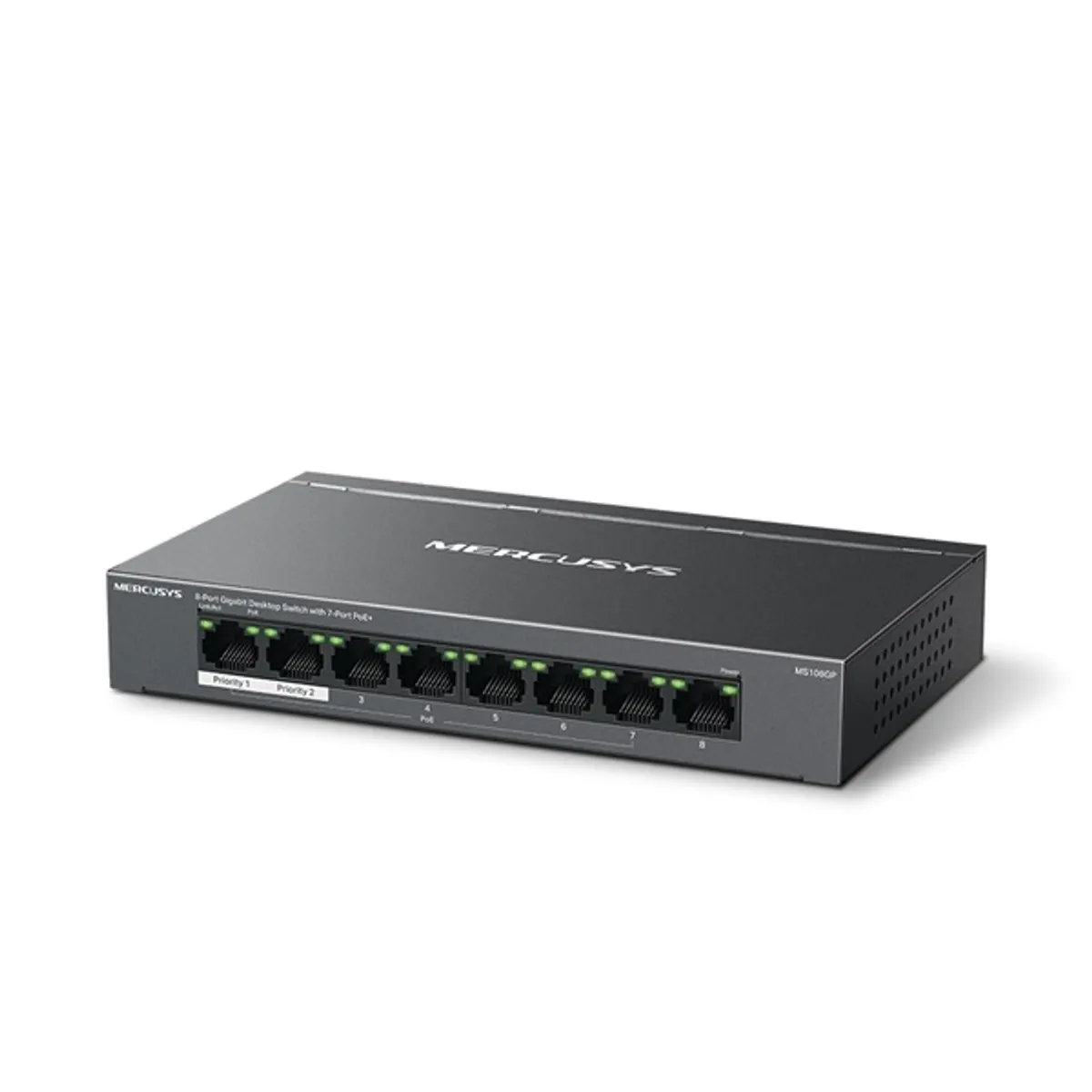 TP-LINK MS108GP 8-portos gigabit asztali kapcsoló 7 PoE port 65W #2