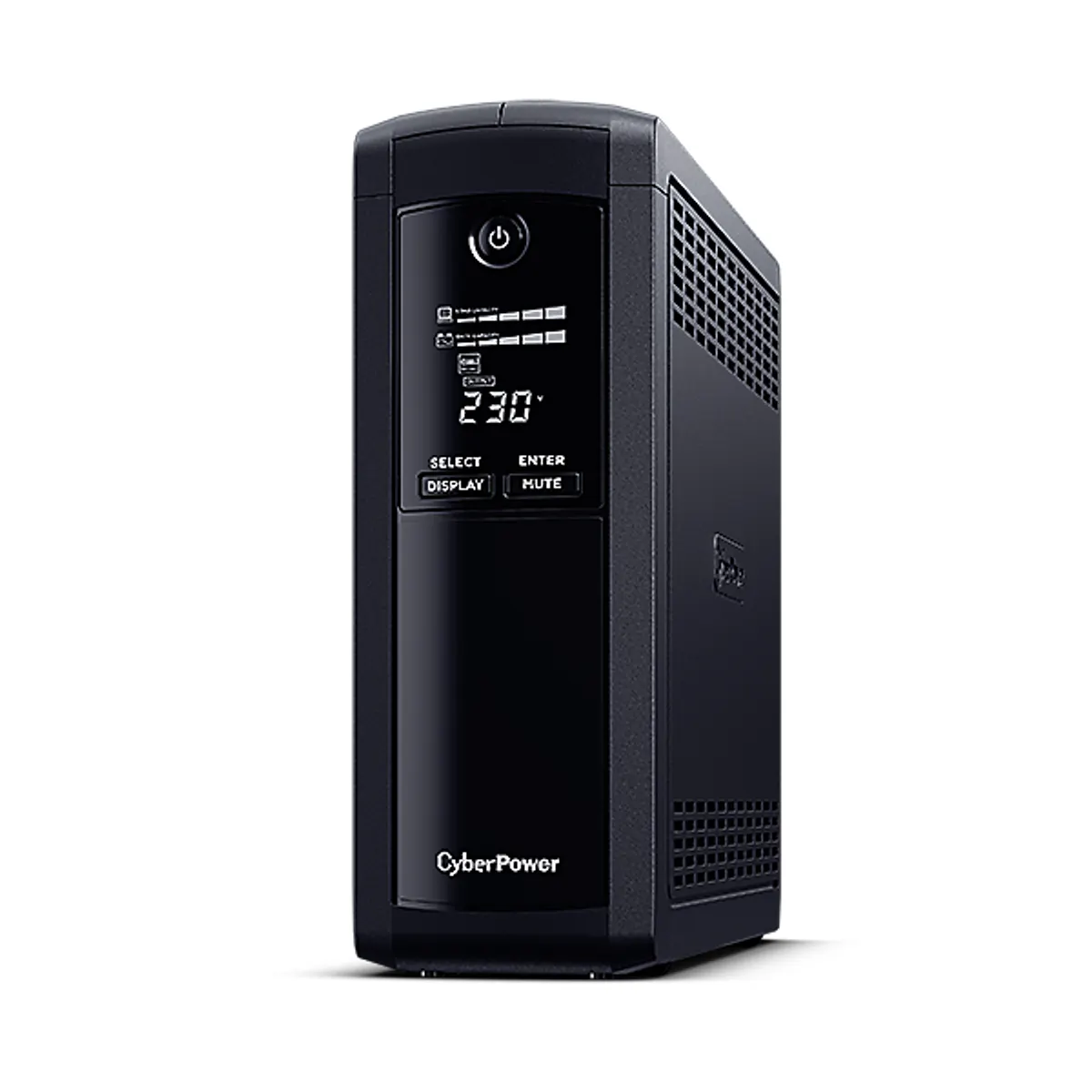 CYBERPOWER VP1200ELCD Value Pro Line-interaktív USB+soros 1200VA 720W 12 ms adatvonal-védelem #1