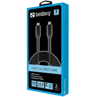 SANDBERG 136-09 USB-C USB-C kábel 2m USB 3.1 Gen.2 10Gbps 65W #2