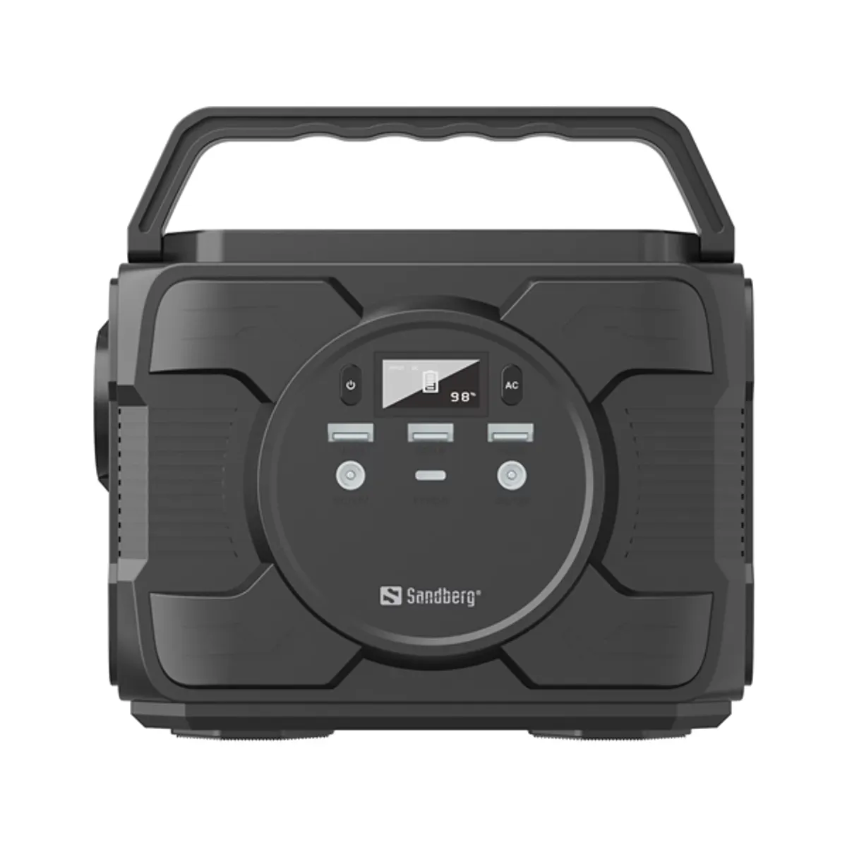 SANDBERG 420-83 Hordozható áramforrás Power Station AC 200 172.8Wh 230V AC 200W USB-C PD 100W #2