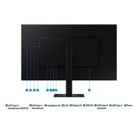 SMG MON LS32D800UAUXEN 32" UHD VA 16:9 HDR VESA 100x100 állítható dönthető forgatható pivot HDMI DP USB-C LAN fejhallgató kimenet #7